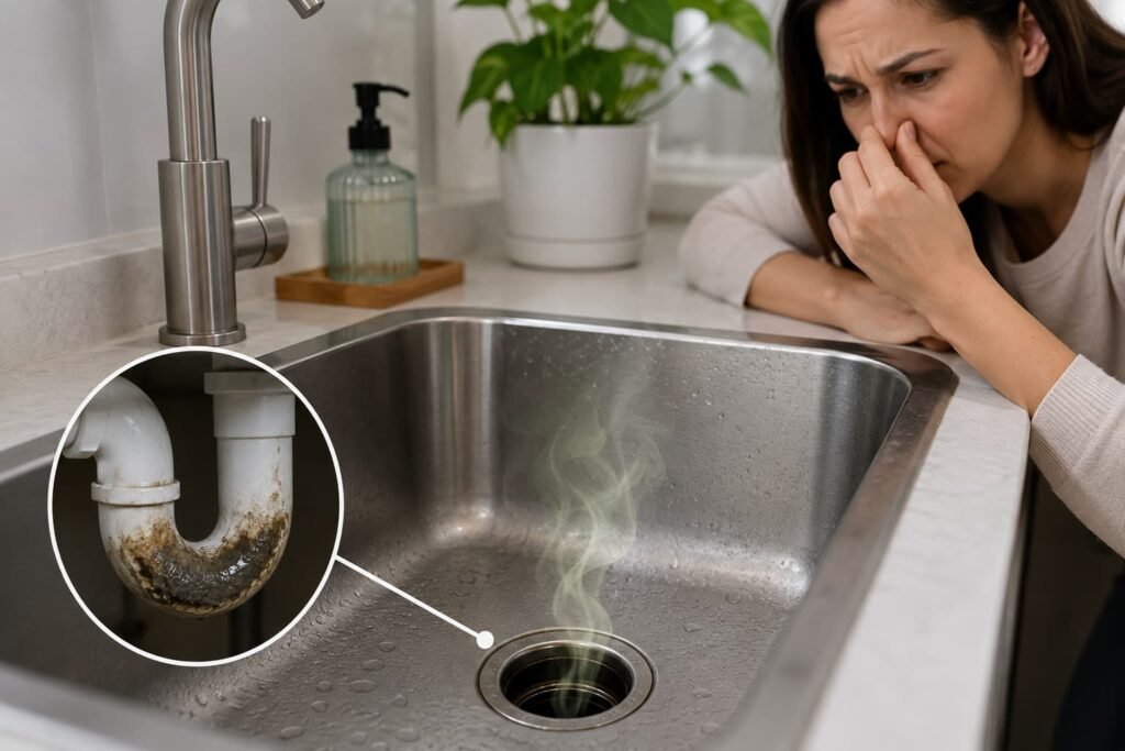 Kitchen Sink Smells Like Sewage
