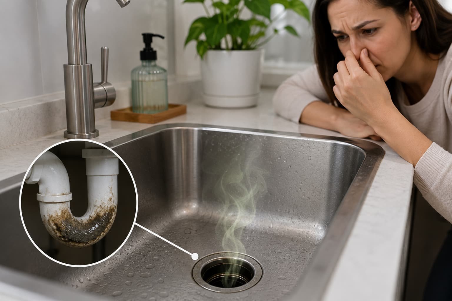 Kitchen Sink Smells Like Sewage