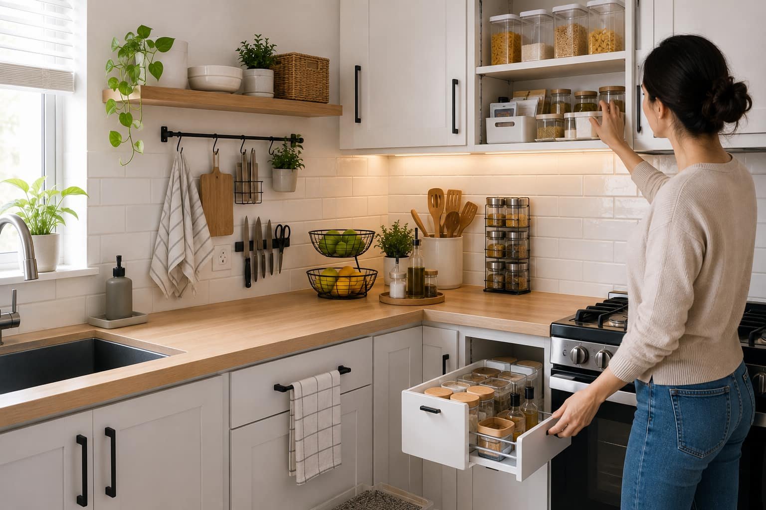 Small Kitchen Organization Ideas That Actually Work