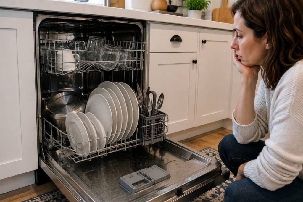 Why Your Dishwasher Isn't Drying Dishes
