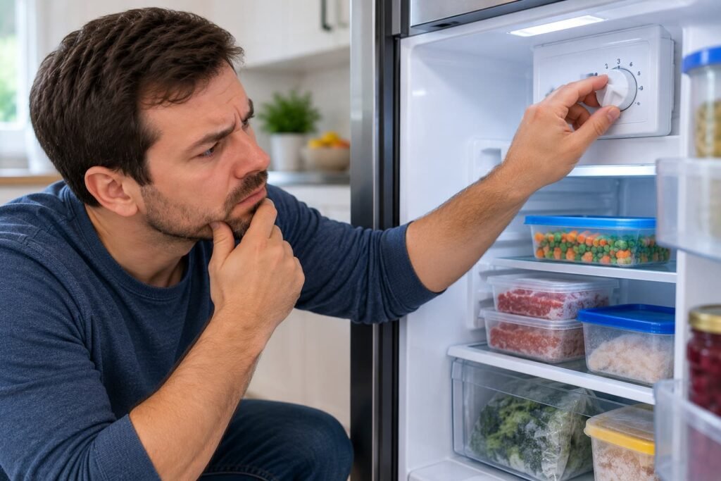 Fridge Freezing Everything