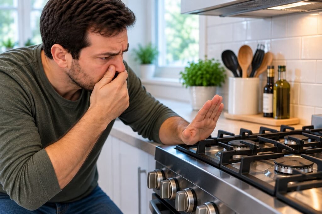 If You Smell Gas at the Stove