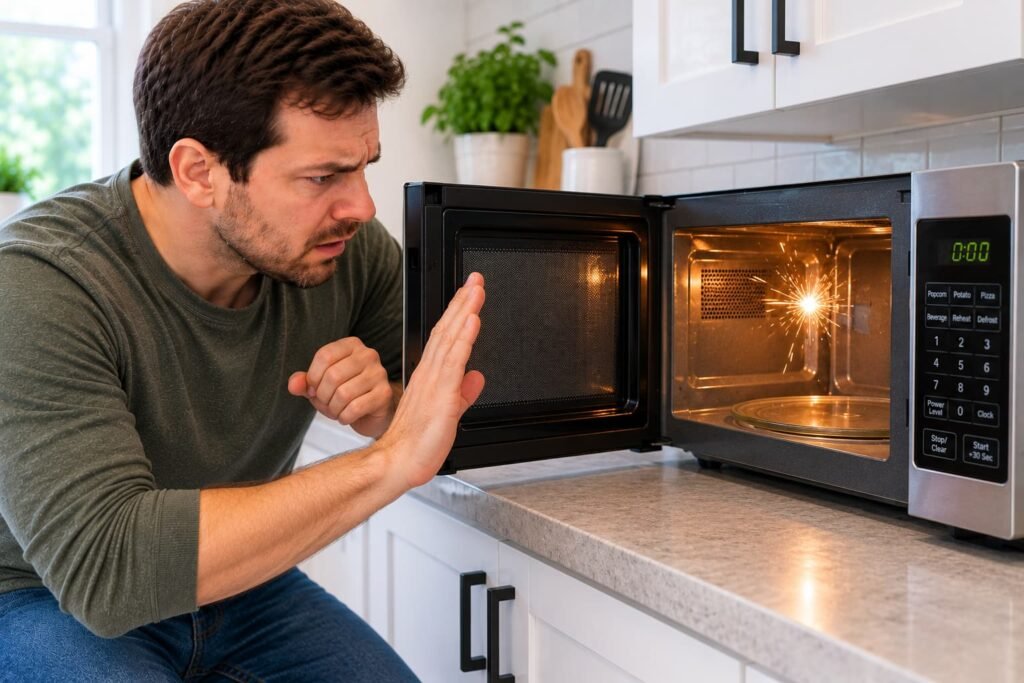 Microwave Sparking or Arcing Stop Using It